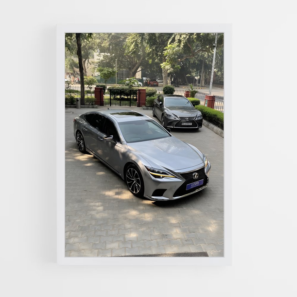 Poster Luxe Infinie – affiche Lexus (vue 3)
